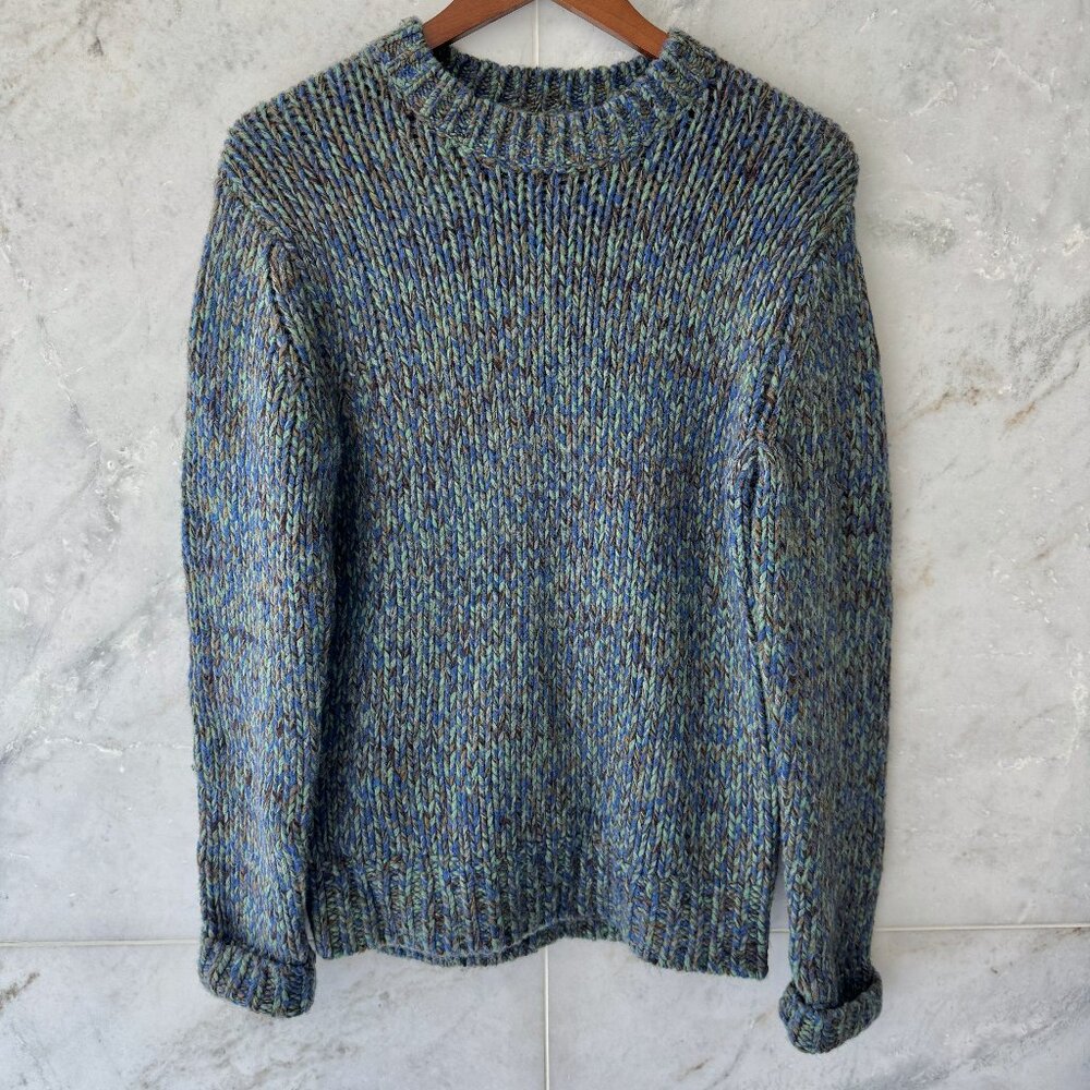 Vince  homespun marled crew neck sweater - multicolor